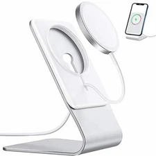Magnetic Stand Compatible with MagSafe Charger Holder Dock Desktop For Phone 14