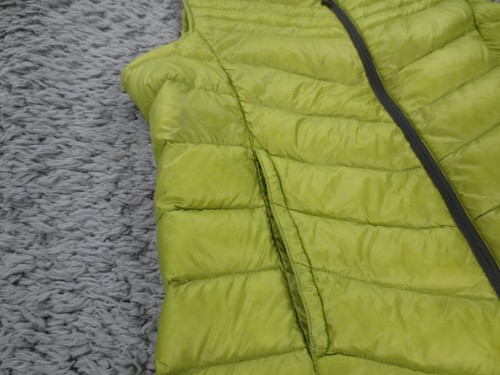 Xersion Vest Womens Medium Green Nylon Down Insulated Full Zip Packable Puffer - Picture 5 of 10