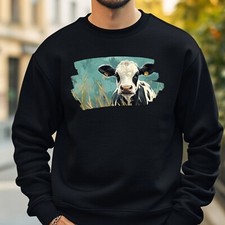 Cow Anime Style Sweatshirt Cosy and Perfect for Any Occasion S to 4XL