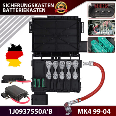 Für VW Jetta Golf Mk4 Bora 1999-2004 Sicherungskasten Batterieklemme 1J0937550A