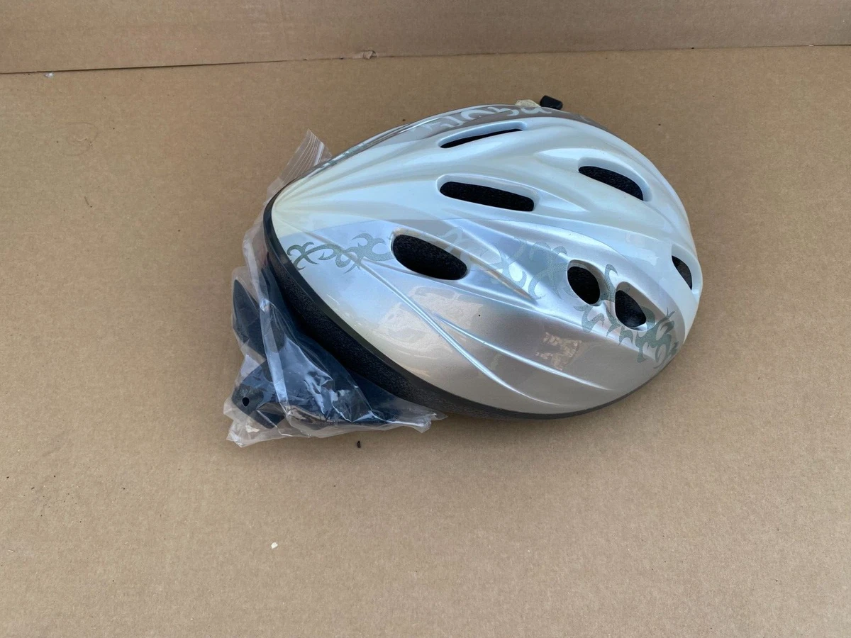 Cycling -Bell brand Reflex Bicycle helmet, size M/L, Silver new