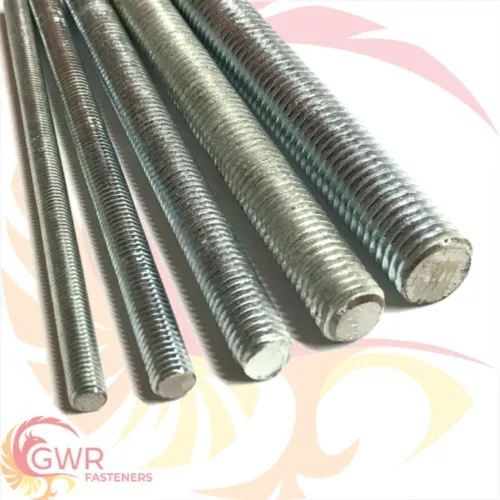 3/16" 1/4" 5/16" 3/8" 7/16" 1/2" 5/8" 3/4" BSW Threaded Bar - Steel Zinc Plated