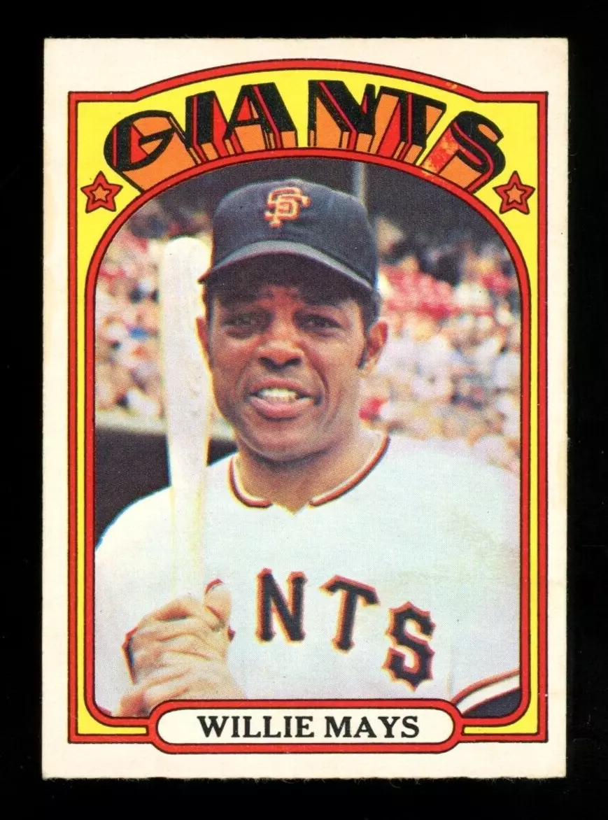 1972 TOPPS OPC O PEE CHEE BASEBALL MLB #49 WILLIE MAYS HOF EX S F GIANTS Card