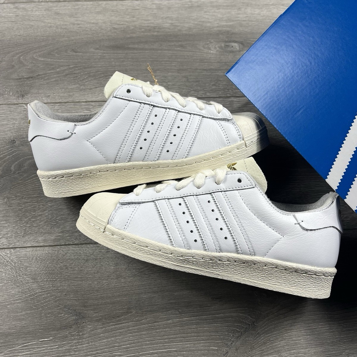 Adidas Superstar White 37 Adidas Superstar Metal Toe S79384 Wedge