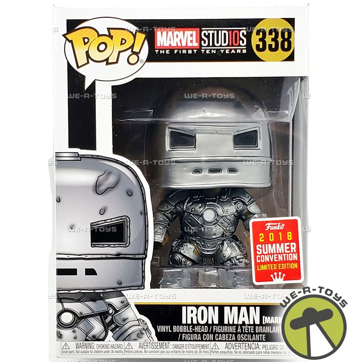 Funko POP Marvel Studios Iron Man Mark I 338 Vinyl Figure | eBay Funko POP Marvel Studios Iron Man Mark I 338 Vinyl Figure | eBay