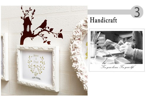 14PCs Resin Photo Collage Frame Set with Sticker, Heart Shape Frame & Oval Frame - Picture 11 of 14