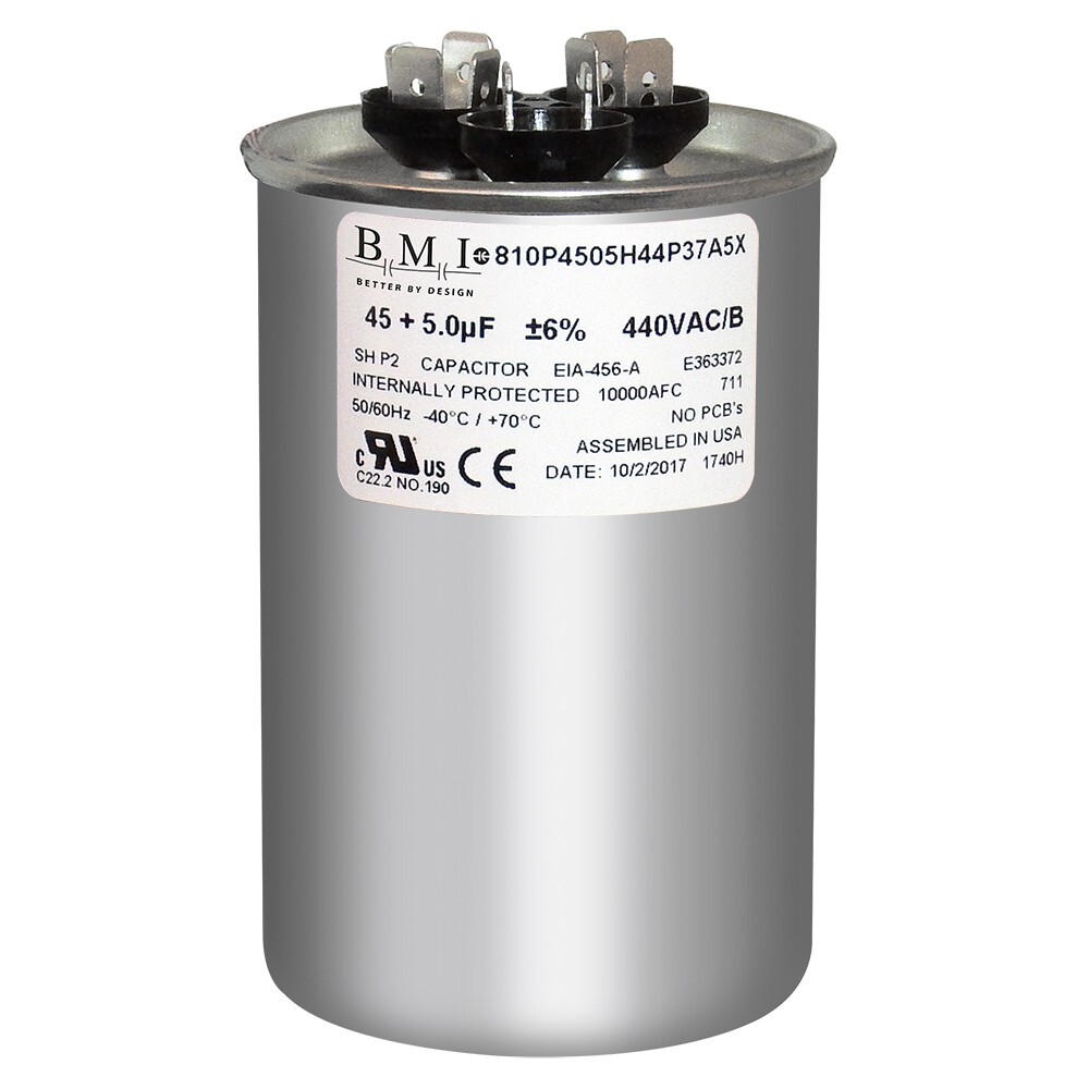 ⭐︎ 45+5 MFD x 440 Run Capacitor # 810P4505H44P37A5X | eBay