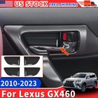Stainless Steel Door Handle Panel for Lexus GX460 2023-2010 Interior Accessories