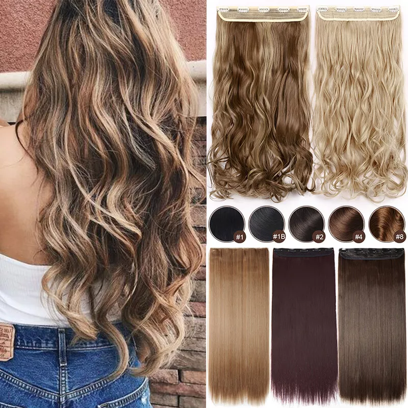 One piece hair extensions outlet