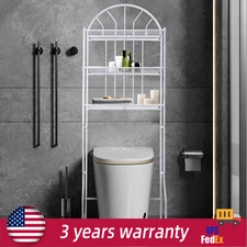 Over The Toilet Storage Rack Cabinet Organizer Shelf Bathroom Space Saver 3 Tier