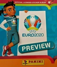 EURO 2020 "Preview" Panini -Figure-Sticker- CHOICE (DEN1-FIN28) NEW