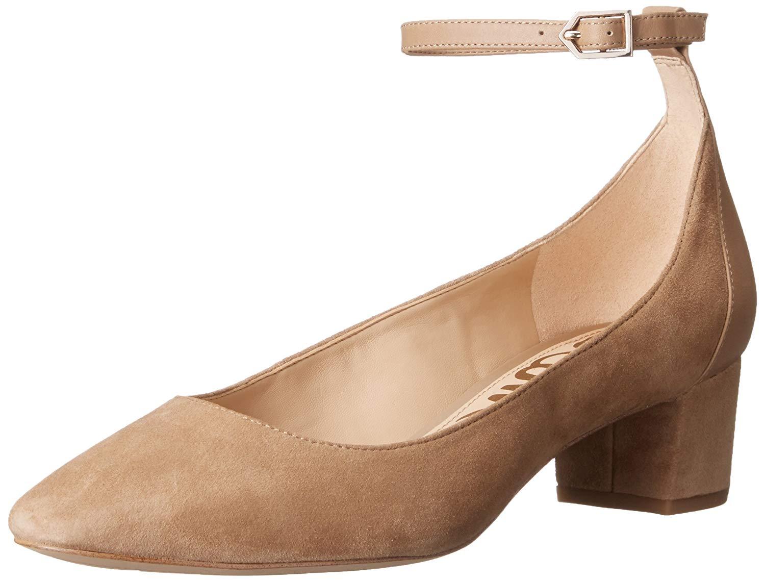 Sam Edelman da Donna Lola In Pelle Scamosciata Punta Tonda con Cinturino alla Caviglia Pompe classico risparmia il 50% -75% di sconto Sam Edelman da Donna Lola In In In Pelle Scamosciata Punta Tonda con Cinturino alla Caviglia Pompe classico negozio all'ingrosso