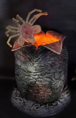 ALIEN FIGUR STATUE EI E FACEHUGGER REPLIK 90 CM NECA LIMITED 87/252