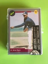 1991 Classic Draft Picks Limited Edition Sealed Baseball Set, Case, COA #182213