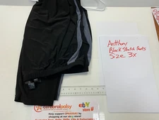 Antthony Woman Black with Grey Stripe Stretch Pants Size 3X – HSN - NWT - #6