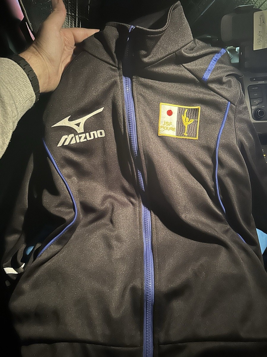スキー MIZUNO Insuration Middle Jacket M Japanese Skating Federation- Mizuno Warm-Up Track Suit Jacket
