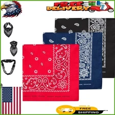 Versatile Levi's Unisex Bandana Set - 6 Classic Designs for Headwear & Style