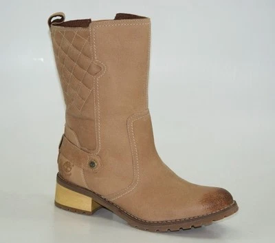 Timberland Botines Apley Mid Impermeables Beige Talla 37 US 6 1618R - Imagen 1 de 4