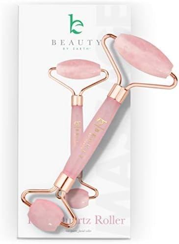 Rose Quartz Face Roller - Relaxation Gifts for Women, Skin Care Tools for Fin...