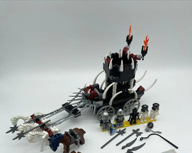 Lego Skeletons' Prison Carriage 7092 Castle Fantasy Era 100% Complete Knight Set