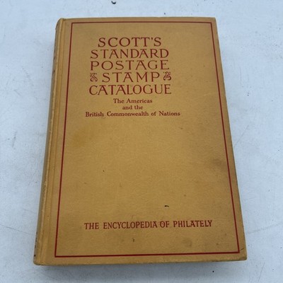 Scott Standard Postage Stamp Catalogue 1951 Vol I America s & British Common