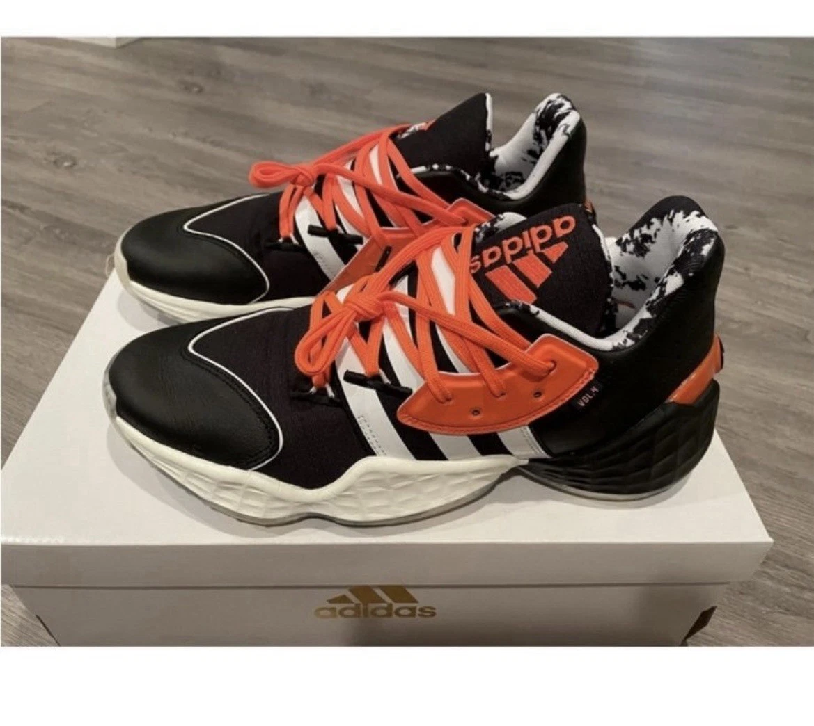 adidas Daniel Patrick x Harden Vol. 4 Solar Orange for Sale