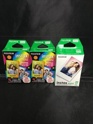 Genuine Fujifilm Instax Mini Instant Film 40 Sheets (EXPIRES 04-2027) Brand New