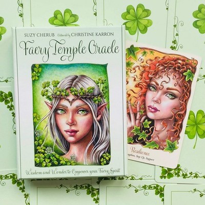 Faery Temple Orakelkartendeck von Suzy Cherub & Christine Karron Blue Angel