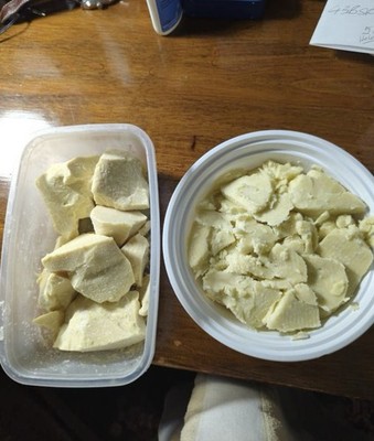 Sheabutter 100% Roh Unraffiniert Naturpflege Haut Haare