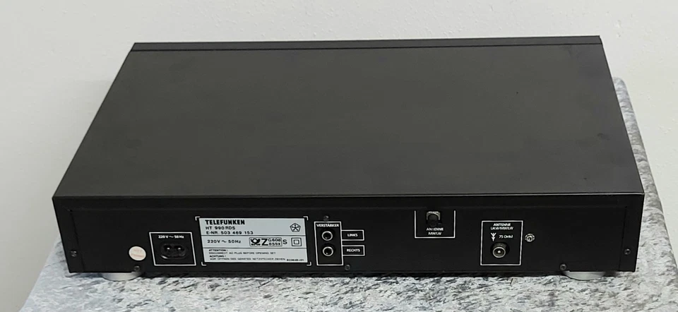 Telefunken HT 990 AM/FM/RDS Stereo Tuner - Bild 2 von 3