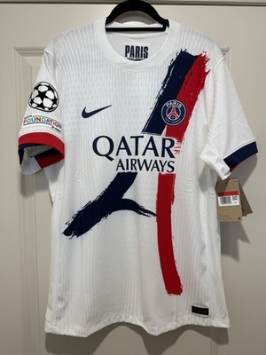 Kvaratskhelia #7 Mens LARGE Nike Paris Saint-Germain Authentic