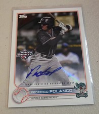 2022 Topps Pro Debut Federico Polanco Auto #PD-190