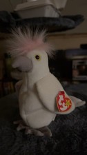 Ty Beanie Baby Kuku Cockatoo Plush Toy