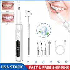 Electric Tooth Cleaner Ultrasonic Dental Scaler Tartar Plaque Calculus Remover