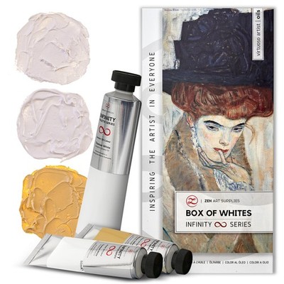 of Whites by ZenART for Flawless tints - 6.75 fl oz (200ml) Titanium White, 1...