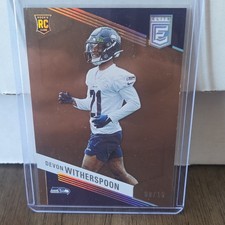 2023 Panini Donruss Elite Gold Rookie Devon Witherspoon #133 /10 Seahawks