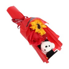  Graduation Bear Bouquet Flower Arrangement Class of 2026 Decoration