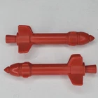 1988 Gi Joe Rolling Thunder x2 Small Red Carousel Missile Vehicle Part Hasbro
