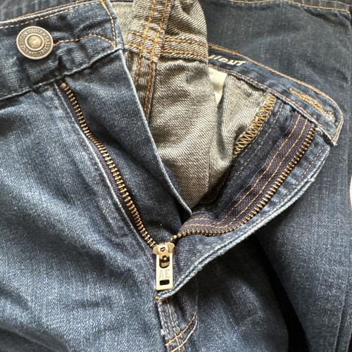 Jeans American Eagle Hombre 36x32 Azul Original Recto Lavado Oscuro - Imagen 5 de 5
