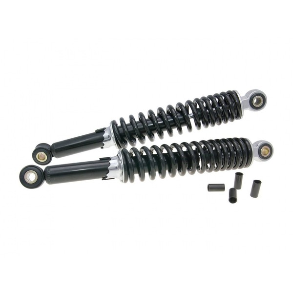 StoßDäMpfer Satz 260Mm Schwarz ErsatzstoßDäMpfer FüR Roller Mofas Und Mopeds-image