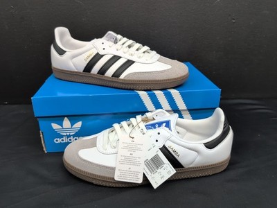 Adidas Originals Samba OG Men's Sneakers US 8 Cloud White Core Black B75806