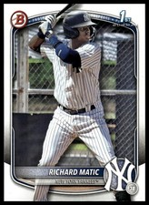 2025 Bowman #BP-71 Richard Matic Prospects