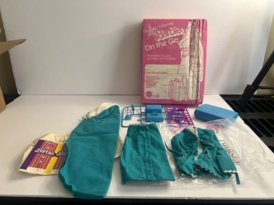 Barbie 1977 Supersize 18'' Doll Set On the Go with Luggage, Superstar