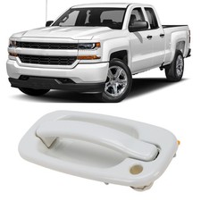 Front Exterior Door Handle White Replacement For Chevy 1500 2500 ENKE