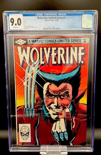 Wolverine Limited Series 1982 Issue #1 And #2 - CGC Graded 9.0/7.0 - Must see!