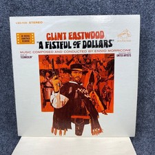 Ennio Morricone – A Fistful of Dollars LP 1967 RCA Victor Soundtrack 33 RPM