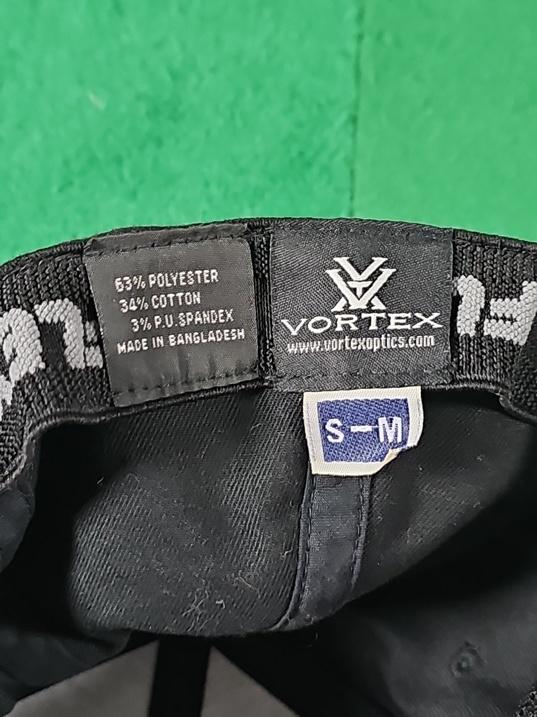 Vortex Optics Fitted Hat Cap / Small/Medium / Bla… - image 6
