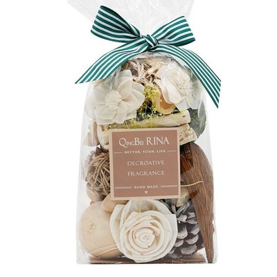 Qingbei Rina Spring Potpourri Bags,Jasmine Scented Easter Potpourri Bowl Filler,