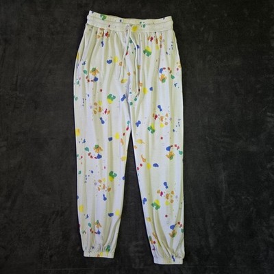 Colsie Paint Splatter Joggers Size M Large Pants Loungewear