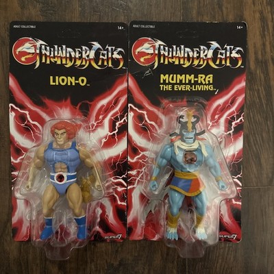Super7 Thundercats Lot Of 2 Lion-O & Mumm-Ra